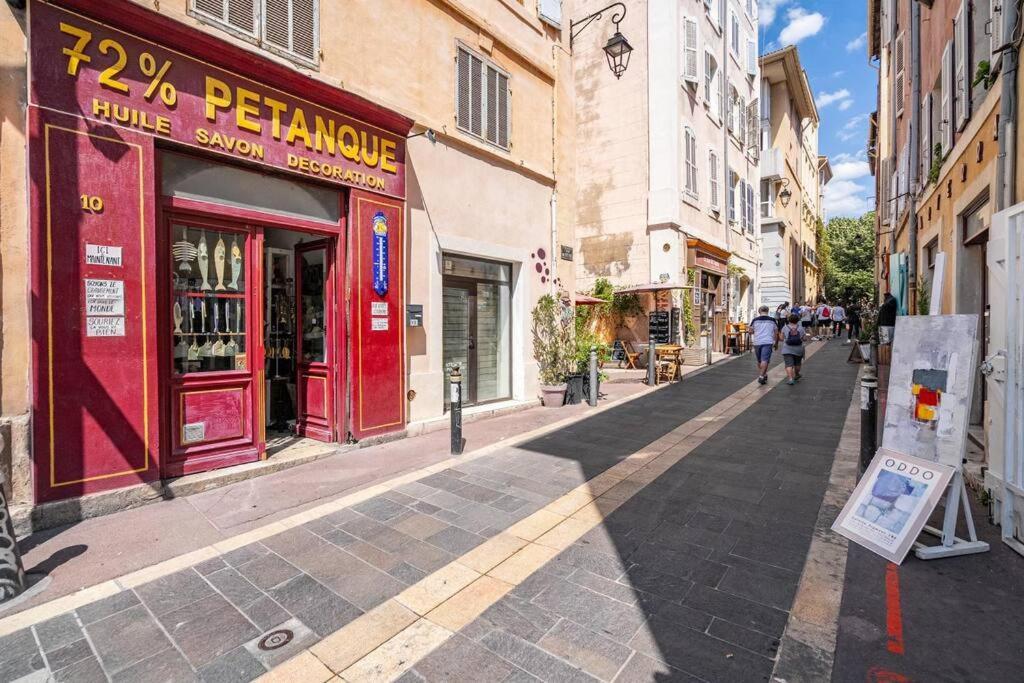 Charmant T2 Au Coeur Du Panier Marseilles Buitenkant foto